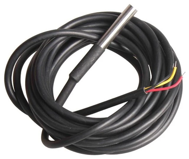 Temperaturgivare med kabel (3m