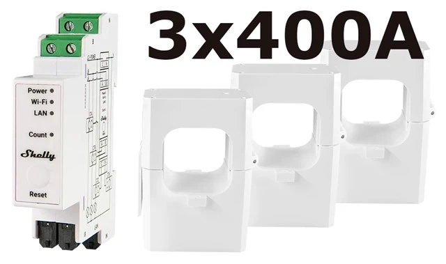 Effektmätare 3-faser