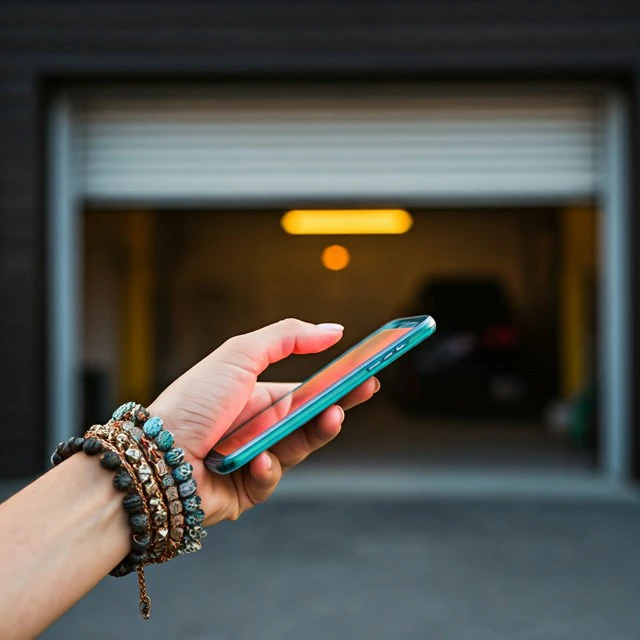 Styrning av garageport - Bild 12