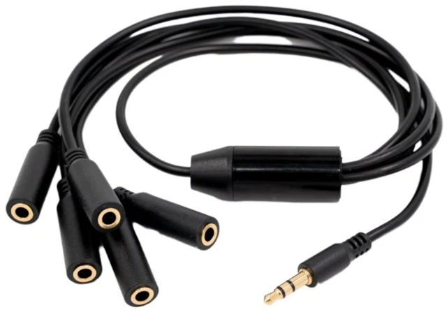 Shelly Splitter 1 to 5 - 3.5mm jack (Accessory for Shelly Pill)