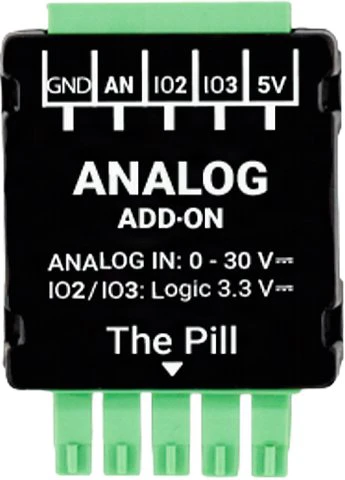 Analog ingång 0–30 V